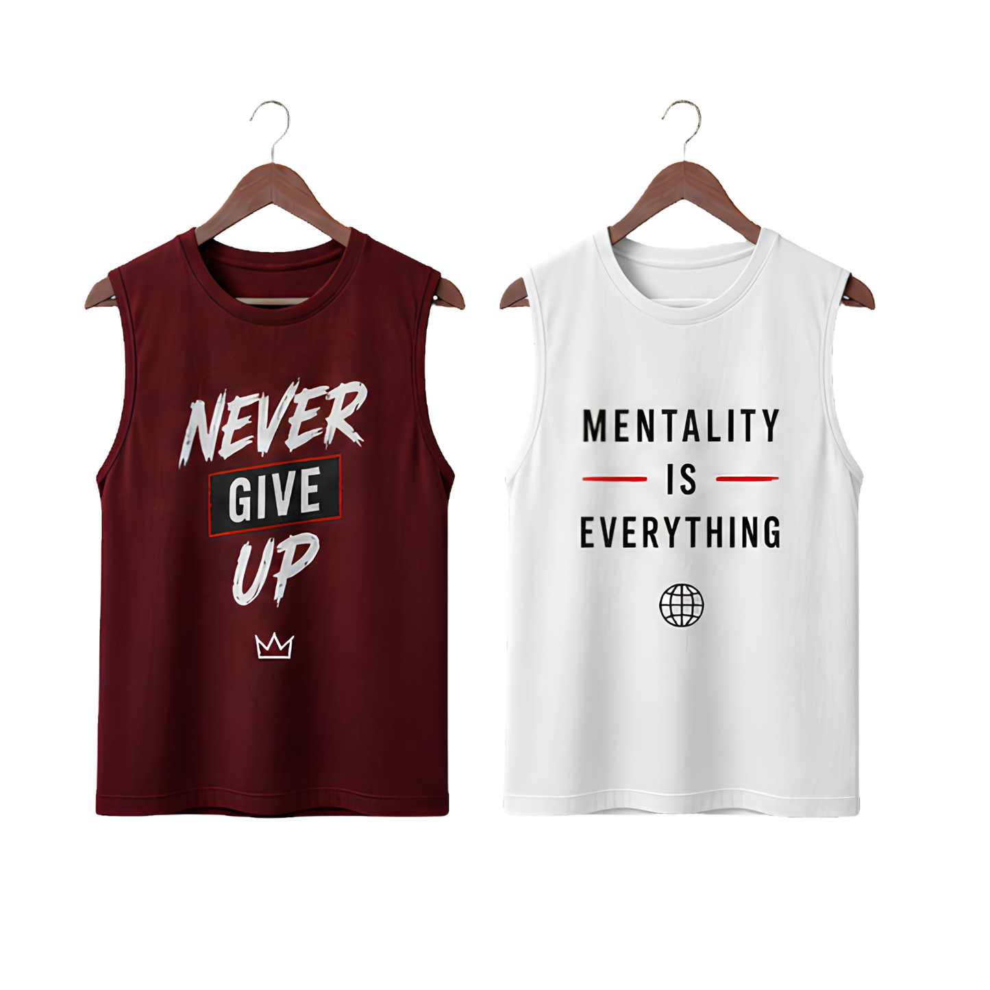 Men's Sleeveless T-Shirt Set of 2