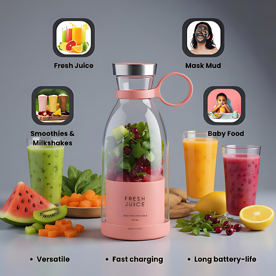 Mini Portable Bottle Juicer