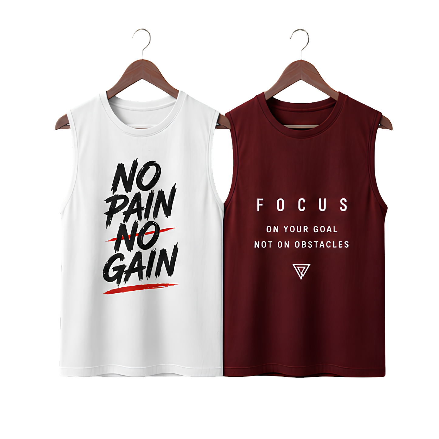 Men's Sleeveless T-Shirt Set of 2
