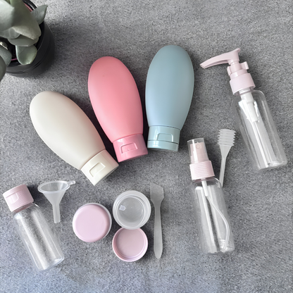 11 PCS Travel Bottle Set