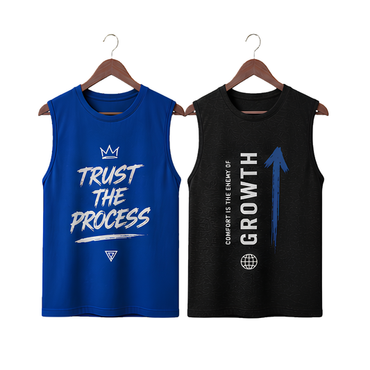 Men's Sleeveless T-Shirt Set of 2