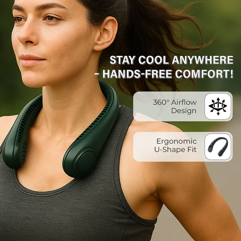 Portable Neck Band Fan