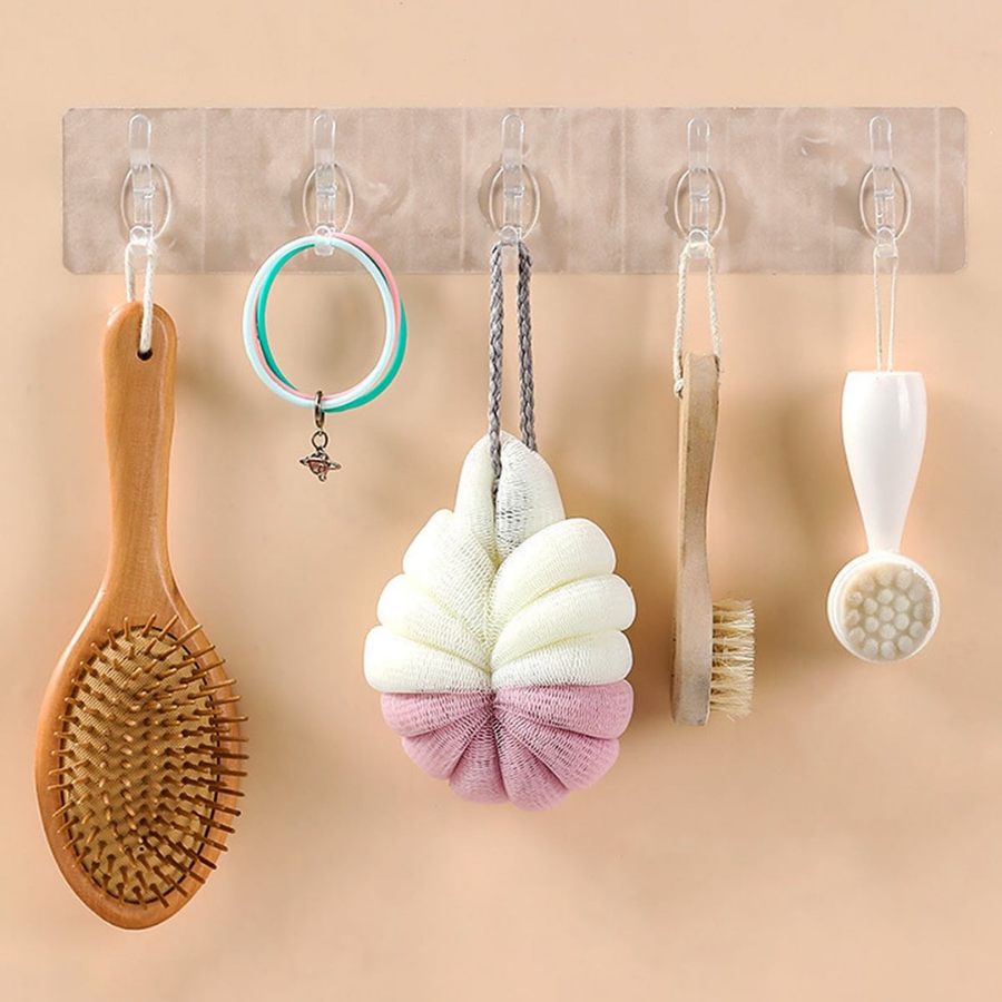 6 Pcs Self Adhesive Hook Sticker