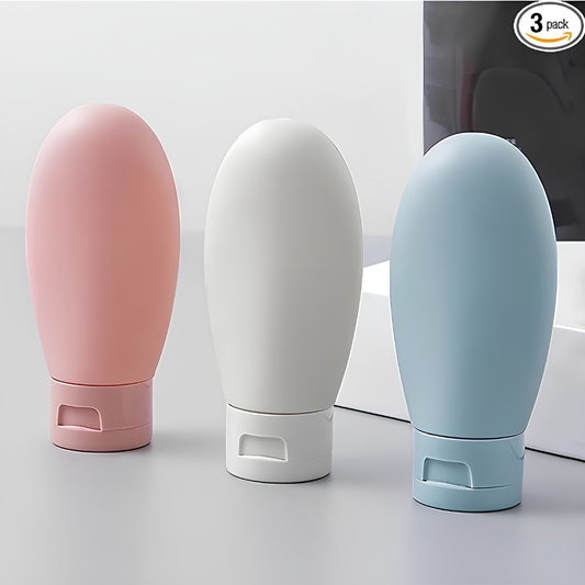 3 Pcs Travel Bottle Set 60 Ml