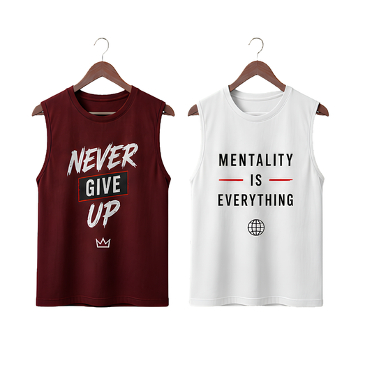 Men's Sleeveless T-Shirt Set of 2