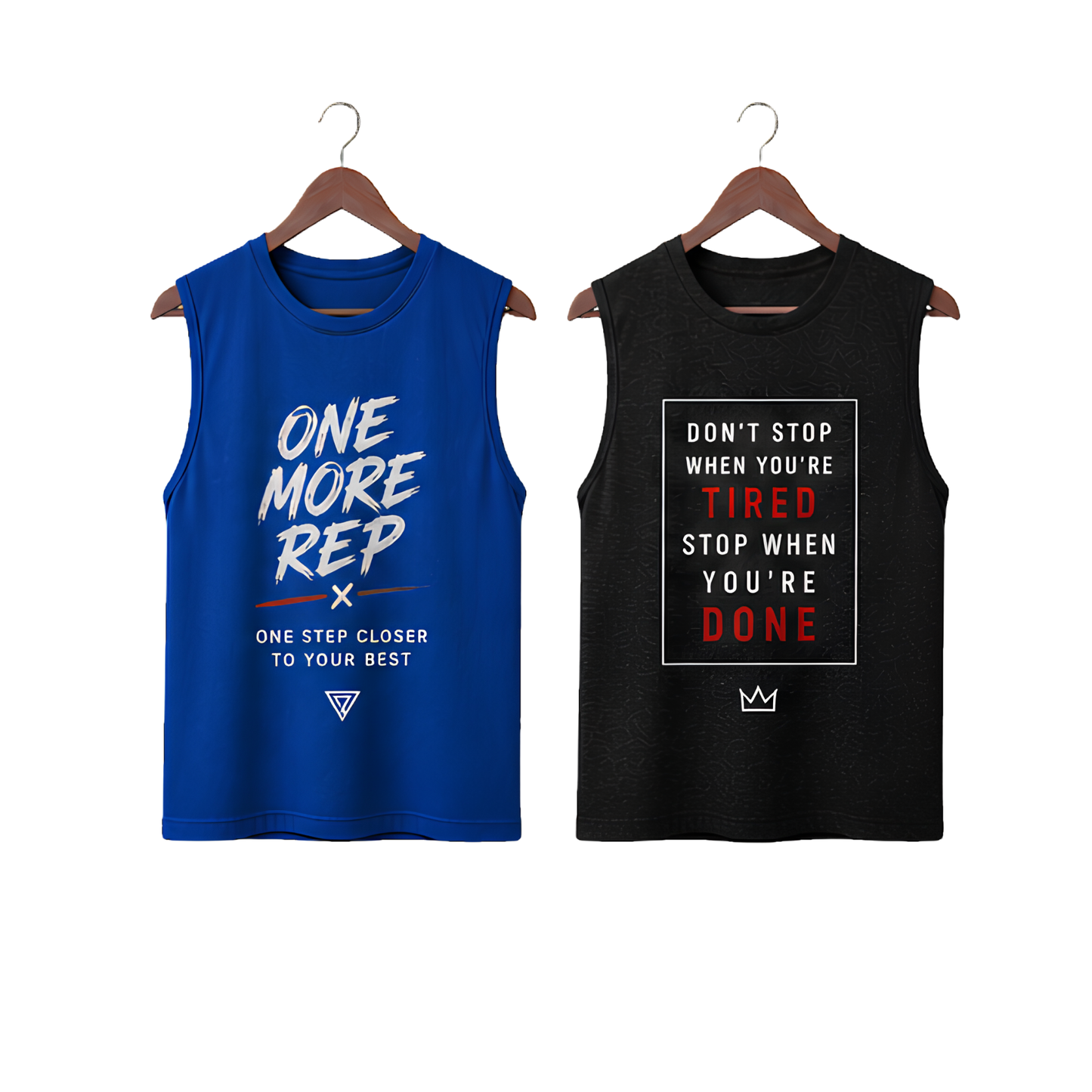 Men's Sleeveless T-Shirt Set of 2