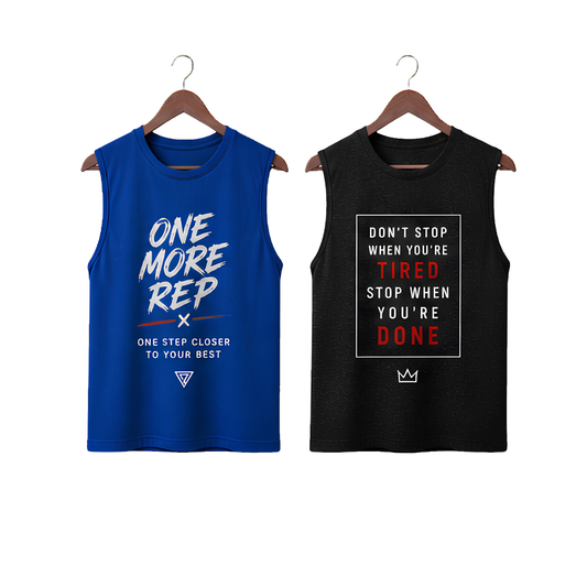 Men's Sleeveless T-Shirt Set of 2