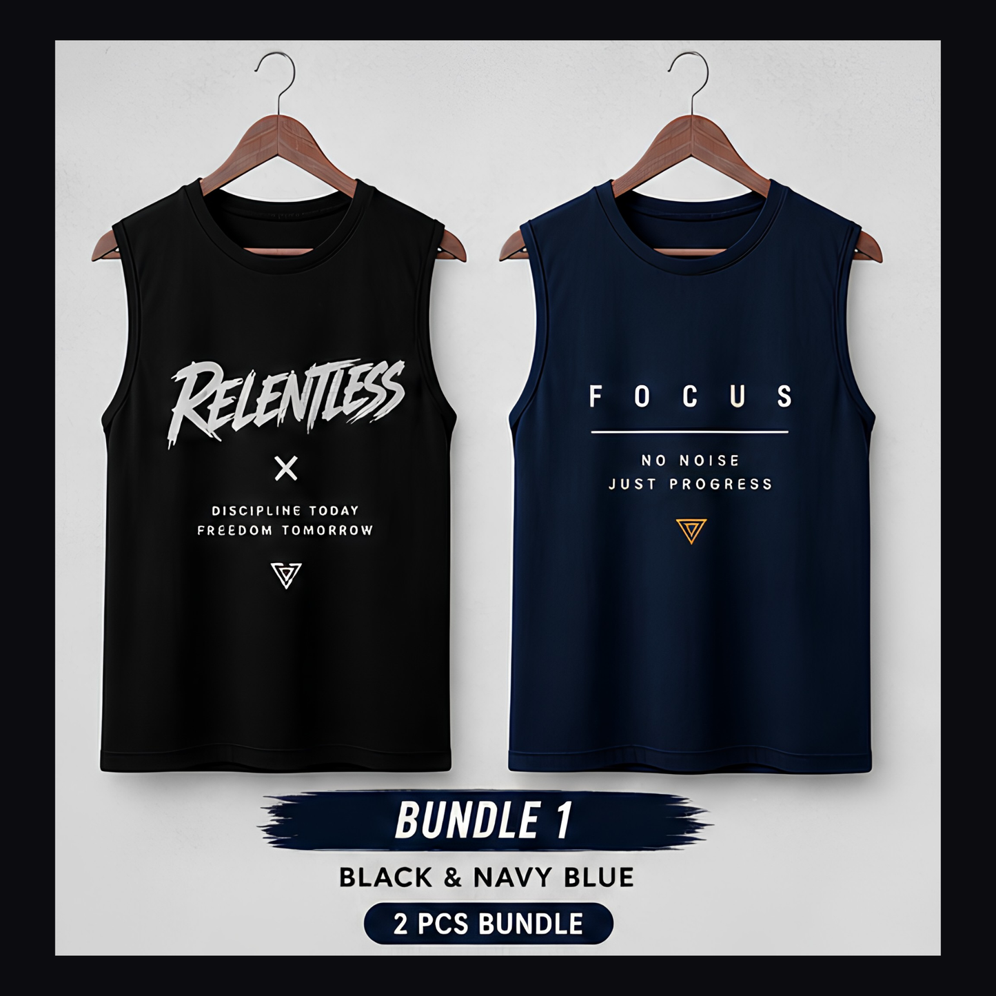 Men's Sleeveless T-Shirt Set of 2
