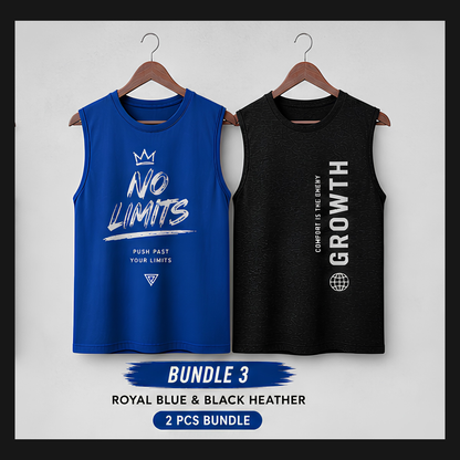 Men's Sleeveless T-Shirt Set of 2
