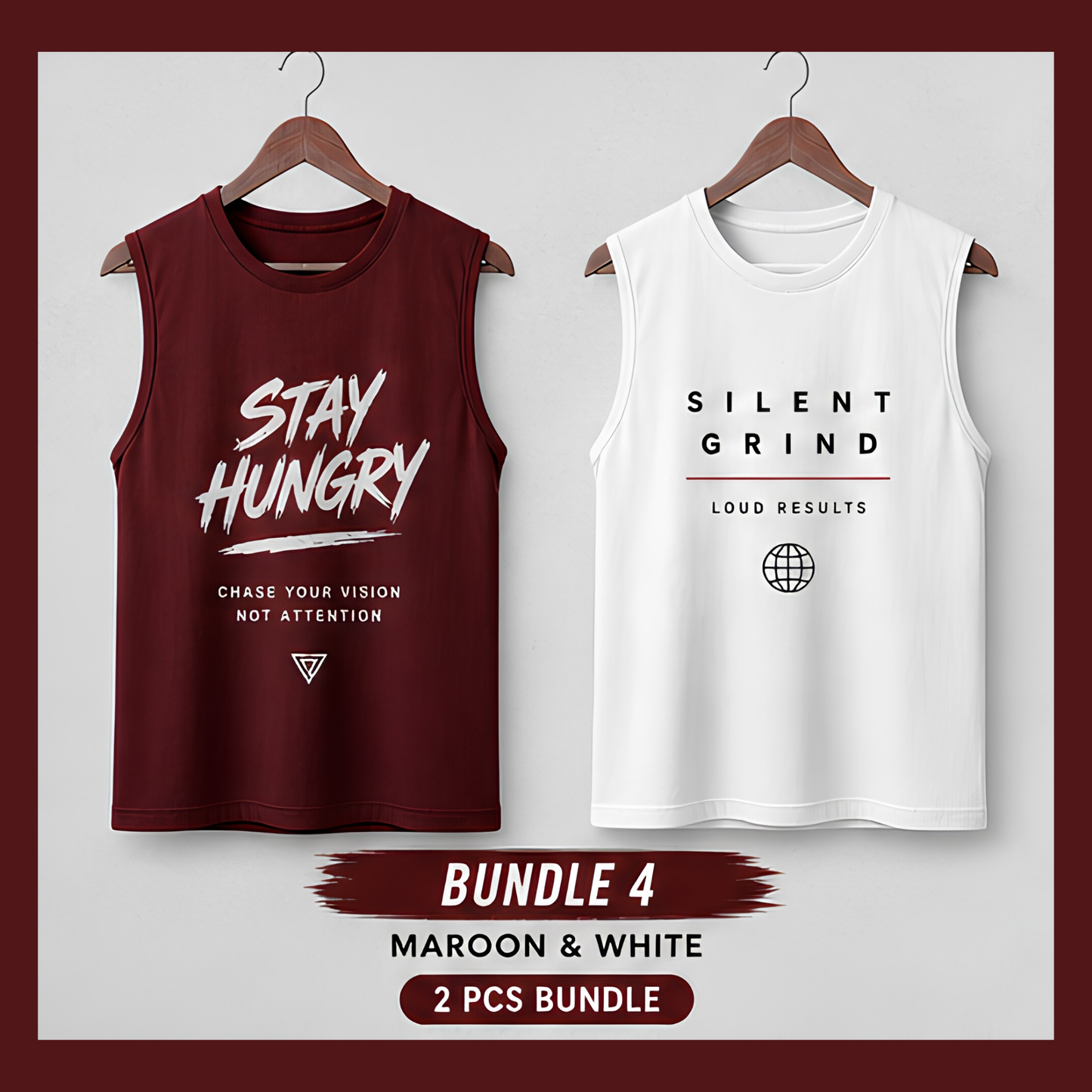 Men's Sleeveless T-Shirt Set of 2
