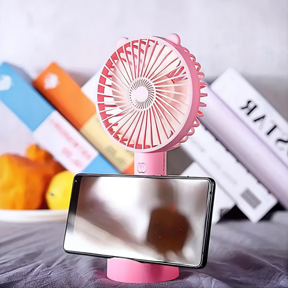 Portable Classic Hand Fan 3-Speed Table Fan
