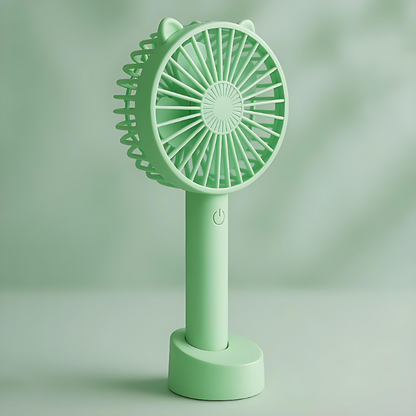 Portable Classic Hand Fan 3-Speed Table Fan