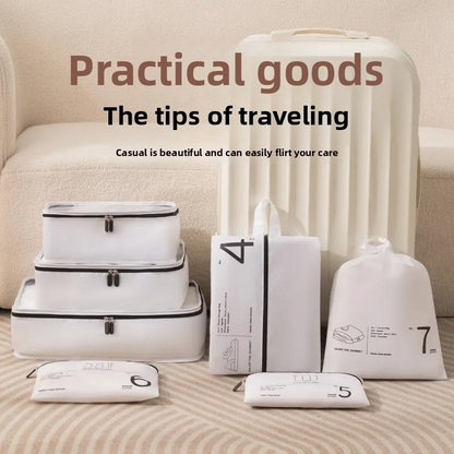 7 Pcs Travel organizer pouch bag