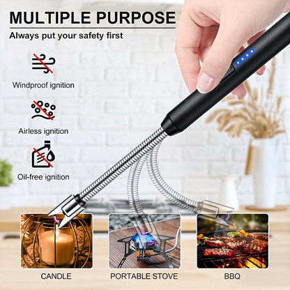 Long Flexible USB Rechargeable Electric Lighter