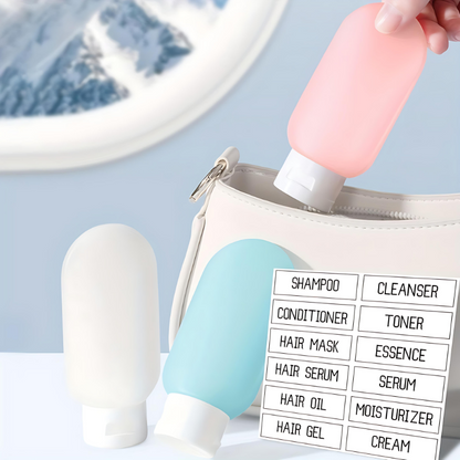 3 Pcs Travel Bottle Set 60 Ml
